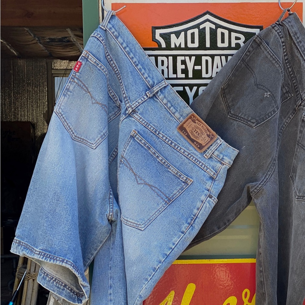 Vintage Made in the U.S.A. YES men, Jean shorts 36